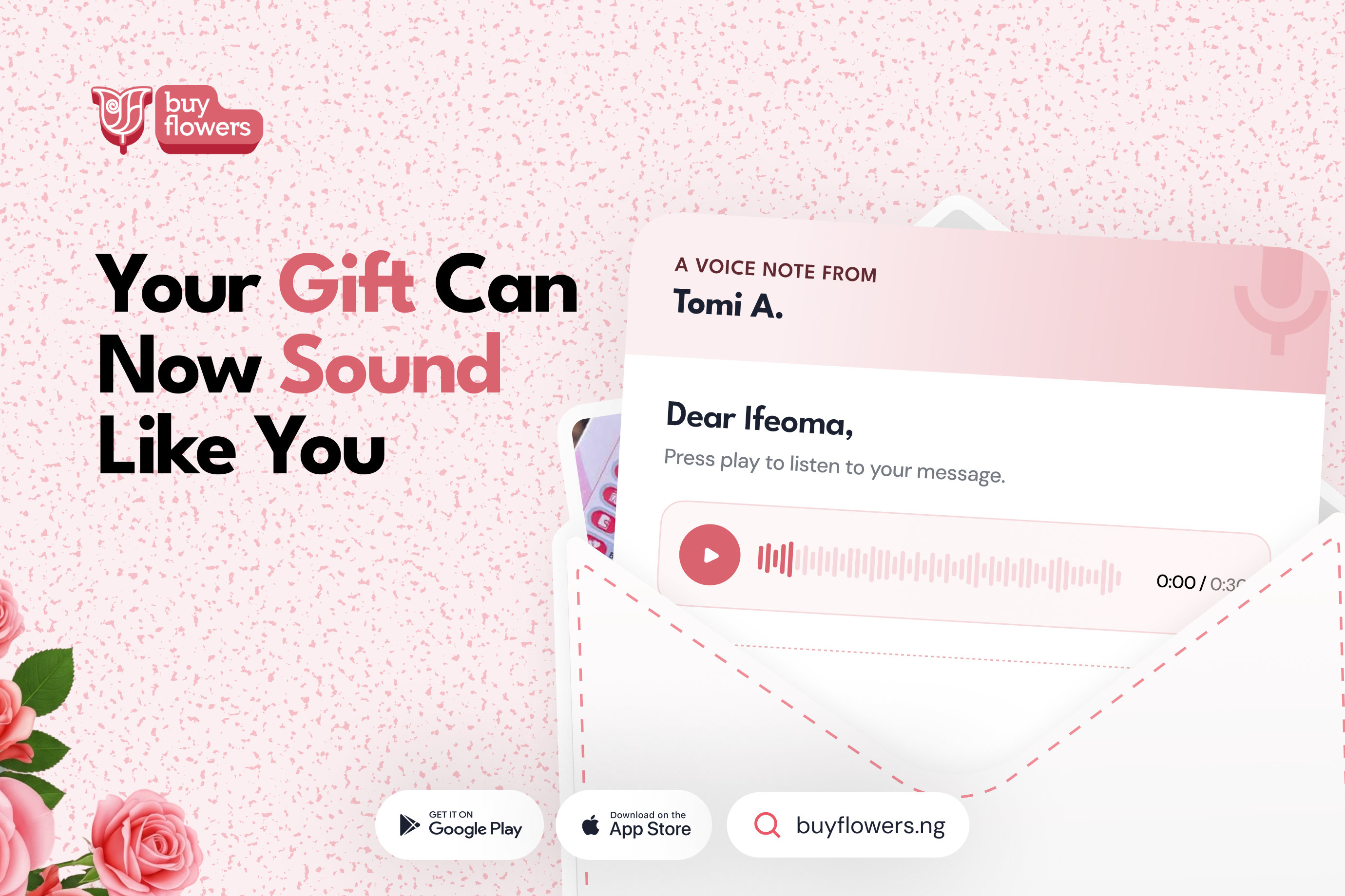 Introducing Voice Notes — Now Your Gift Can Sound Like You